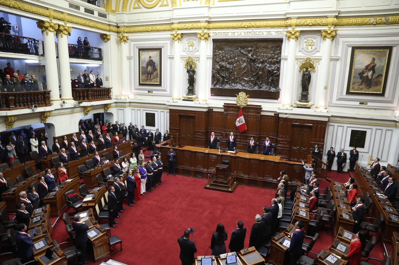 Hemiciclo del Congreso de la República del Perú